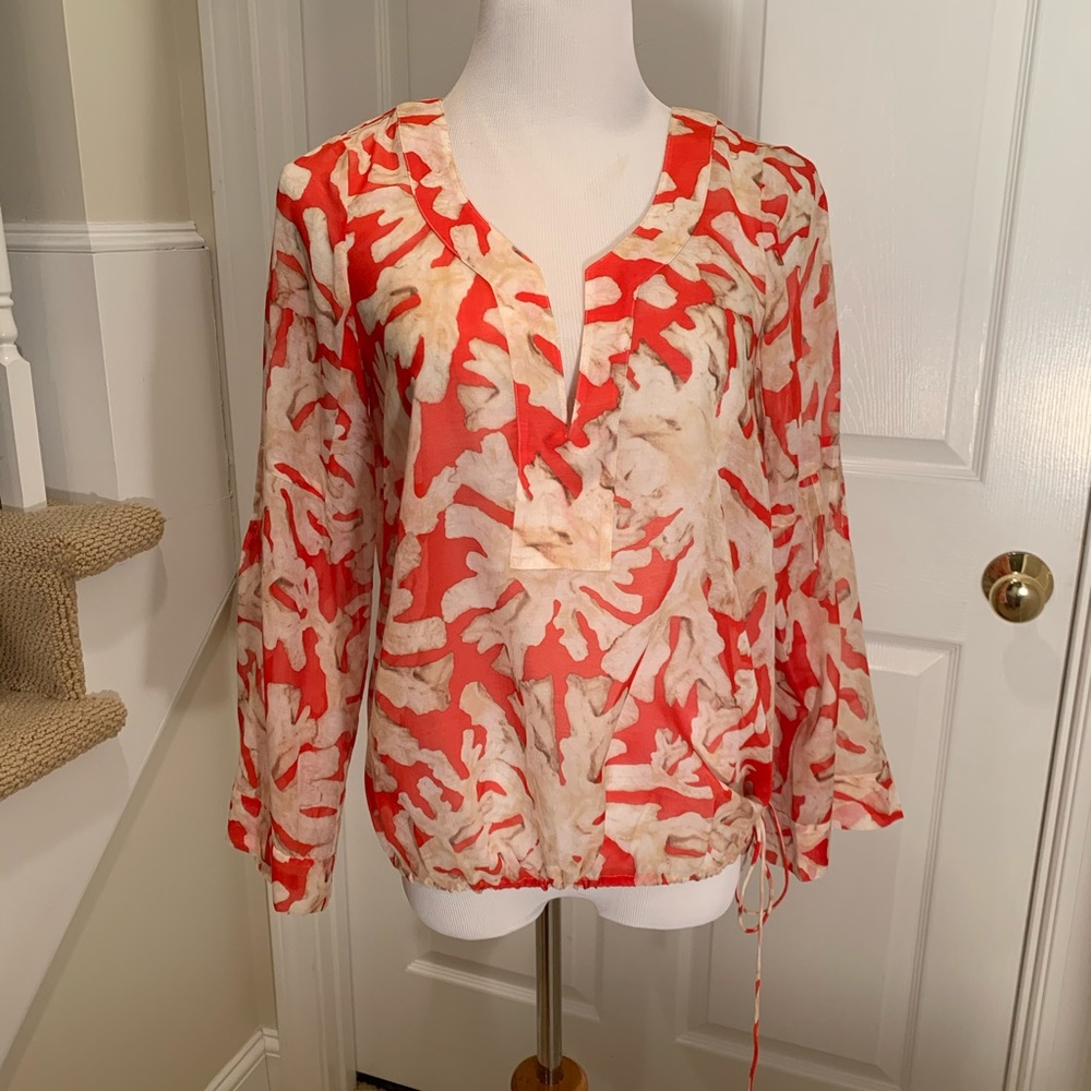 Diane Von Furstenberg, silk/cotton blouse